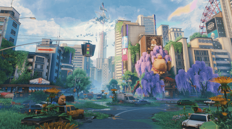 Honami City: Free Exploration