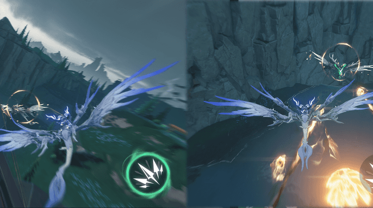 Verwandle dich in die Trauernde Aix: II