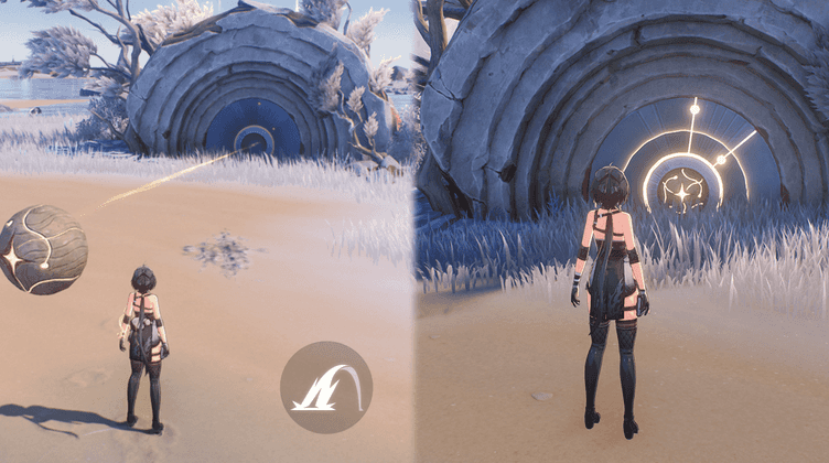 Entrada al Sitio Ritual