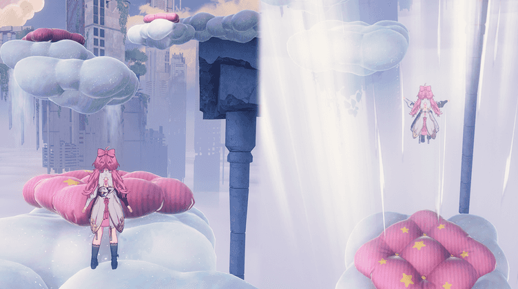 Plateforme rebondissante