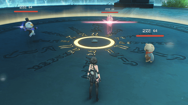 残像による妨害