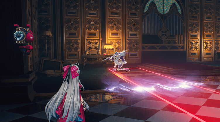 Danseuse du Vitreum en service