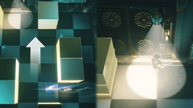 Steuerung der Vitreum-Tänzerinnen