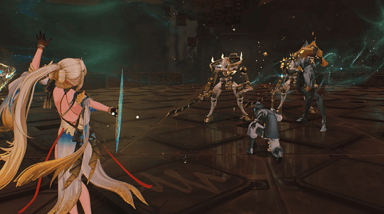 Healing Injured Xuanfang Wardens with Suisui