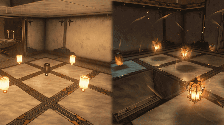 Restoring Lantern Pattern