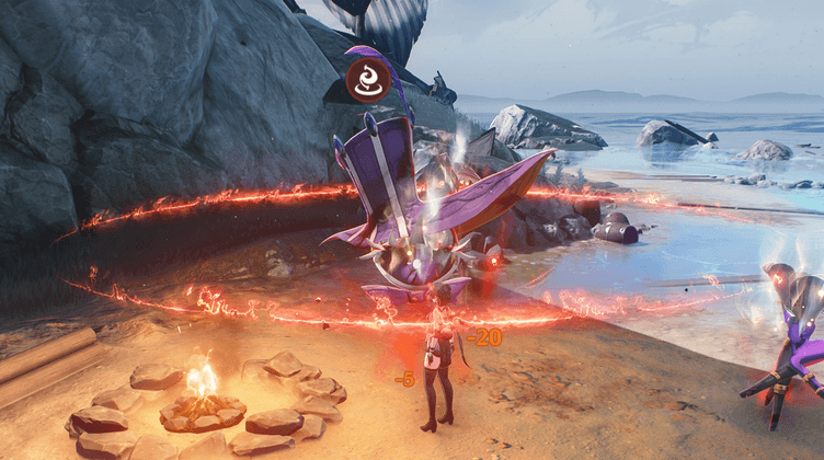 ออร่าแผดเผา