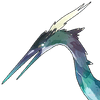 Nightmare: Cyan-Feathered Heron