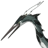 Cyan-Feathered Heron