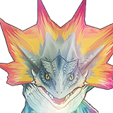 Albtraum: Baby-Grüne Flammeneidechse