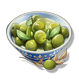 Sweetened Olives